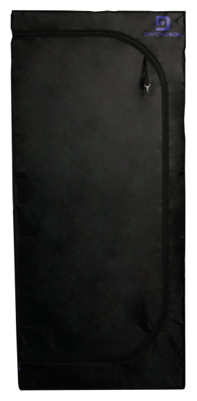 DiamondBox Zimmer-Gewächshaus Silver Line SL80 80x80x180cm Details 3